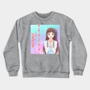 niña pelo largo Crewneck Sweatshirt